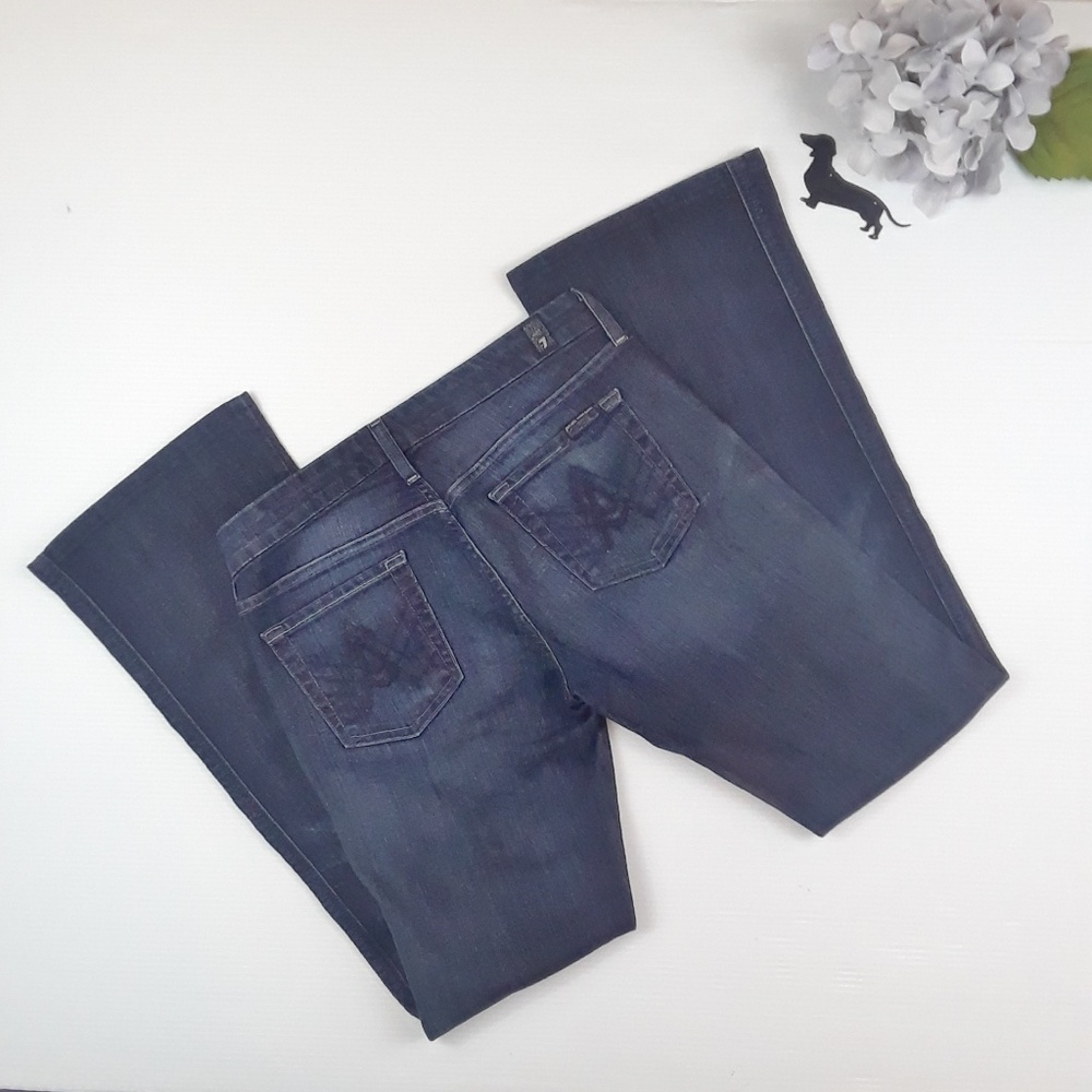 7 For All Mankind "A" pocket bootcut jean.Sz 26.